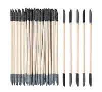 30 Pcs Sanding Sticks, Small Sanding Sticks For Plastic Models 5.4Inch 120/280 Grit Fine Sandings Sticks Polishing Stick Tool Double End Matchsticks For Nails, Twigs Fine Detailing Polishing Stick