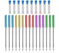 30 Pcs Sewing Machine Needles Universal Regular Point Needles Sewing Accessories for Home Use Compatible with Singer Brother and Old Sewing Machine, 5 Sizes 65/9 75/11 90/14 100/16 110/18