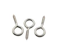 30 Pcs Sheep Eye Self-tapping Screws, Eye Bolts DIY Rope Accessories(22mm)
