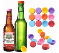 30 Pcs Silicone Bottle Caps Reusable Bottle Stopper Sealer Beer Saver Keep Wine Beer Fresh