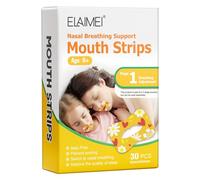 30 pcs Sleep Mouth Tape Sleep Mouth Strips Fabric Sleeping Mouth Tape for Better Nose Breathing Sleep Aids Mouth Sleep Strips for Children and Adult