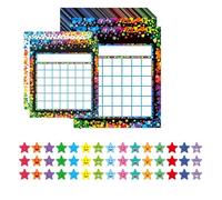 30 PCS Star Chart, Motivational Sticker Charts For Children's Behavior, Positive Reinforcement For Chores, Potty Training, And Goal Setting With 360 Star Stickers