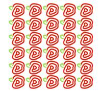 30 Pcs Sublimation Paper Clips Heat Transfer Acrylic File Clips Document Organizer Student Adult Craft Project Clear Paper