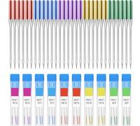 30 pcs Universal Sewing Machine Needles - 6 Pcs Each in 18mm, 16mm, 14mm, 11mm, 9mm - Compatible with Singer Sewing Machine Needles