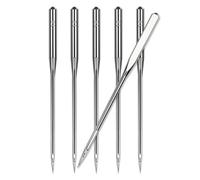 30 Pcs Universal Size 90/14 Sewing Machine Needles, Heavy Duty Sewing Machine Needles for Embroidery Leather Jeans, Compatible with Kind of Home Sewing Machine