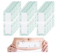 30 Pcs Waterproof Dressings for Wounds, Self-Adhesive Wound Dressings, Large Waterproof Dressings for Swimming, Showering, Tattoo Aftercare, Skin Wound Care and Daily First Aid Use