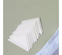 30 Pcs White Thickened PVC Collar Anti-Warping Edge Shaper, No Curl Collar Polo Shirt Stays, Extenders, Stays for Men's Dress Shirts Plastic, Basic Dog Collars