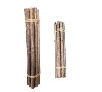 30 pcs Wood Sticks for Crafts,Natural Tree Branch Twigs for Crafting, DIY School Projects, Card Making, Embellishments,Natural Tree Bark Rustic Home Decor