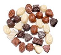 30-Piece Artificial Chocolate Display Set, Mixed Dark, Milk, And White Chocolate Replicas, Realistic Food Props For Photography And Retail Window Showcases