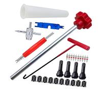 30 Piece Auto Gate Insert Extractor and Installer Collection with Accessories for Quick Wheel Service Without Non TPMS Gate Tools