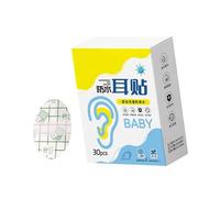 30 Piece Baby Ear Protections Soft Adhesive Covers for Infant Bath Time Pool Beach Swimming and Water Sports Baby Beach Water Play Ear Covers