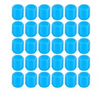 30-Piece Car Tire Valve Cap, Luminous Valve Cover, Valve Dustproof Cap, Tire Parts Replacement.