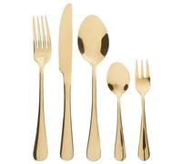 30 Piece Cutlery Set FUSILLI Gold