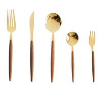 30 Piece Cutlery Set GEMELLI Gold