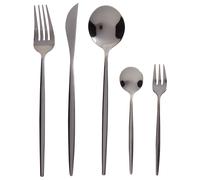 30 Piece Cutlery Set RIGATONI Black