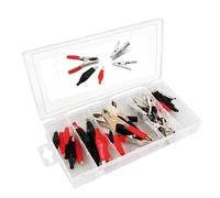 30-Piece Electrical Clips and Battery Terminal Connectors Assortment Set with Storage Box for Automotive and Workshop Use
