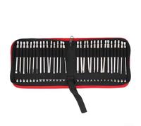 30-Piece Extra Long Screwdriver Bit Set, 100mm Magnetic Power Bits with 6.35mm Hex Shank for Cordless Drills, Slotted For Phillips For Torx Square Driver Kit