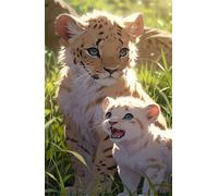 30 Piece Jigsaw Puzzles for Adults, Animals Tiger Classic Puzzle, 9.8x7.9 inch, Premium Interlocking No Dust, Family Indoor Activity