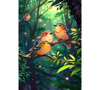 30 Piece Jigsaw Puzzles for Adults, Educational Games, Difficult, Logic Puzzles, Animals Birds Trees Puzzles for Adults, Puzzle 30 Pieces