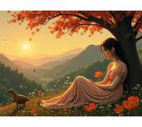 30 Piece Jigsaw Puzzles for Adults, Impossible Hard Difficult Challenging jigsaw puzzle 30 pieces adult Puzzles Classic Educational Games 25x20cm,Autumn Mountain Trees