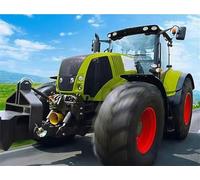 30 Piece Jigsaw Puzzles for Adults, Impossible Hard Difficult Challenging jigsaw puzzle 30 pieces adult Puzzles Classic Educational Games 25x20cm,Grassland Tractor