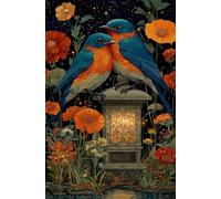 30 Piece Jigsaw Puzzles for Adults Orange Flower Animal, Educational Games, Challenging & Brainteasing for Men Women Elders Seniors, Puzzle 30 Pieces