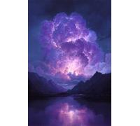 30 Piece Jigsaw Puzzles for Adults Sky Mountains Lake, Educational Games, Challenging & Brainteasing for Men Women Elders Seniors, Puzzle 30 Pieces