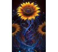 30 Piece Jigsaw Puzzles for Adults, Sunflower Classic Puzzle, 9.8x7.9 inch, Premium Interlocking No Dust, Family Indoor Activity