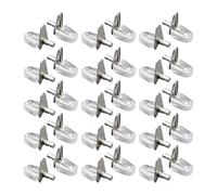 30-Piece Partition Nail Set, Cabinet Laminate Support Nails, Furniture Fixing Brackets, Bookshelf Partition Nails, DIY Home Hardware Accessories.