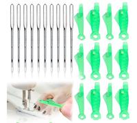 30 Piece Set Needle Threaders Needle Easy Threader 2024 New Fish Type Needle Threader Mouth Sewing Machine Needle Threader Sewing Accessories for Sewing DIY Craft Supplies Accessories