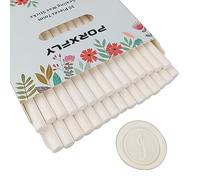 30 Pieces 7mm Sealing Wax Sticks for Glue Gun,PORXFLY Mini Wax Seal Sticks Great for Cards Envelopes,Wedding Invitations,Gift Wrapping,Wine Packages (White)
