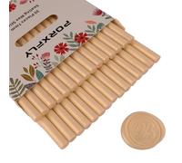30 Pieces 7mm Sealing Wax Sticks for Glue Gun,PORXFLY Mini Wax Seal Sticks Great for Seals Stamp,Cards Envelopes,Wedding Invitations,Gift Wrapping,Wine Packages (Jade White)