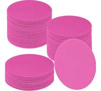 30 Pieces Carpet Dot Markers, 10.2 cm or 12.7 cm, Colourful Floor Dots, Round, Flat, Sports Markers for Classroom, Nursery, Gym, Sports Markers