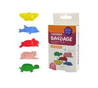 30 Pieces Cartoon Children Bandage Animal Design Baby Band-Aid Waterproof Adhesive Hemostasis Stickers for Wound Care for Kids and Toddlers Protect