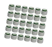 30 Pieces Ceramics Water Plant Anchoring Weights with Sponge Basket for Stable Underwater Plant Cultivation Water Fixing Rings
