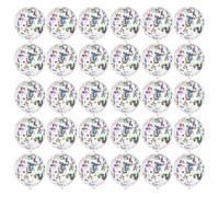 30 Pieces Confetti Balloons, Foil Sequin Balloons, Children'S Birthday Party Decorations, Party Photo Balloons, Clear Latex Balloons, Wedding Birthday Decorations