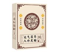30 Pieces Deep Purifying Foot Plasters | Natural Stickers for Relaxation and Wellness Night Home Sleep Rest from Stress