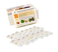 30 Pieces Microscope Slides Prepared with Samples for Kids Students Insects for Life Science Laboratory, Children's Science Education, Home Education