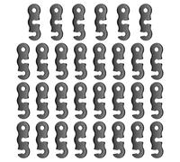 30 Pieces Of Aluminum Alloy Tent Rope Buckles, Outdoor Camping Supplies, Tent Rope Accessories, Tent Rope Secure Buckles, Suitable For Camping, Hiking And Traveling