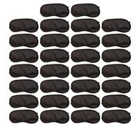 30 Pieces Of Black Eye Mask, Breathable And Comfortable Eye Mask, Sleeping Supplies, Suitable For Travel, Business Trip, And Family.