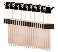 30 Pieces of Plant Labels, Garden Plant Labels, Garden Plant Labels, Plant Kettle Label Piles, Mini Blackboard Plant Labels