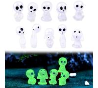 30 Pieces Resin Alien Figurines, Glow in the Dark Ornaments, Alien Figures, Aliens, Ornaments