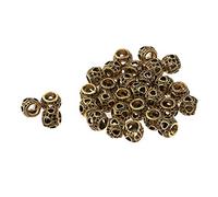 30 Pieces/Set Dread Lock Beads Hair Rings Adjustable Braid Cuff Clip LQ478-14