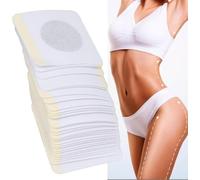 30 Pieces White Slim Patch, Anti Cellulite Weight Loss Patch, Belly Button Patches for Weight Loss, Extra Fat, Abdominal Arms and Thighs Fat Burners Essential Fatty Acids