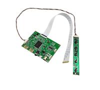 30-Pin EDP Portable LCD Monitor Panel Kit | Laptop Display Driver Board With Control Panel For PC Gaming, DIY Monitor Build & External Display Conversion(For 1366x768 LCD)