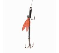 30 Plus Pike Snap Tackle 2 X Treble Wire Trace Rig Size 10'S (659) Middy