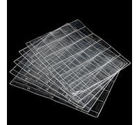 30 Pockets Coin Pages Collection Pages Fit Most Binder Collecting Supplies Sleeves for Stamp Badges Storage Collection Album