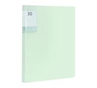30 Pockets Presentation Book Binder Document Portfolio Folder File Display Book with Plastic Sleeves 60 Sheet Protector Pages for Artwork Green