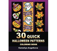 30 Quick Halloween Patterns Coloring Book