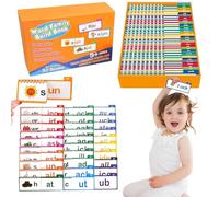 30 Read and Rhyme Flip Books,Reading And Rhyming Words Abc Vocabulary Flash Cards, Word Families Flash Cardsfor Education,Reading,Interaction,Sight Words Flash Card For Toddlers Preschoolers